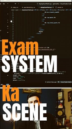 How examination system Works #nodejs #coding #expressjs #programming #postgresql #webdevelopment