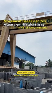 Granite supply and sale. Strong finish. Long life. 🔥 Choose premium quality granite for homes and commercial projects. Durable stone. Clean polish. Timeless look. Why customers choose granite • High strength and durability • Easy maintenance • Suitable for indoor and outdoor use • Long lasting natural stone • Value for money Available applications • Granite for flooring • Granite for kitchen countertop • Granite for wall cladding • Granite for parking area • Granite for hall and rooms Available