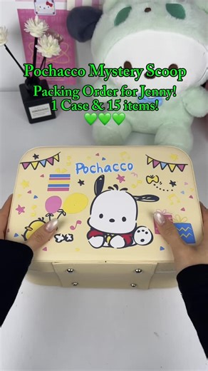 CUTIENINI on Instagram: "Dear Jenny! Here is your cute pochacco box! Hope you like it!💚💚💚#pochacco #sanrio #sanriocollection #sanrioaesthetic #sanriolover #christmasgift #christmasgiftideas #giftideas #birthdaygifts #mysterybox #mystery #mysteryscoop #nails #nailsaddict #nailsofinstagram #pressonnails #pressons #packing #asmr #asmsounds #packaging"