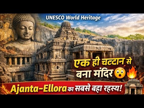 अजंता–एलोरा गुफाएँ | Ajanta Ellora Caves History in Hindi | Kailasa Temple Mystery