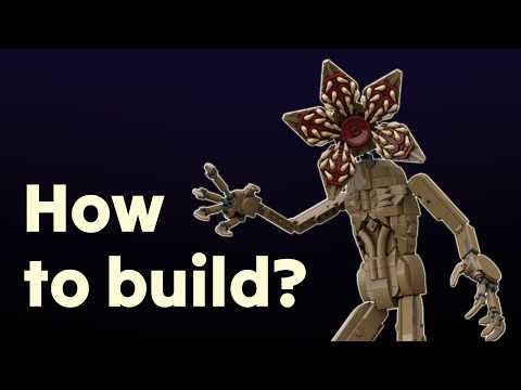 How to build a LEGO DEMOGORGON from STRANGER THINGS