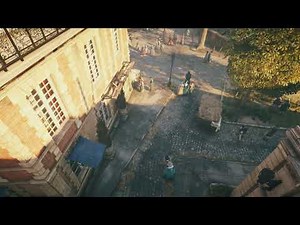Messing around with the free camera in AC Unity