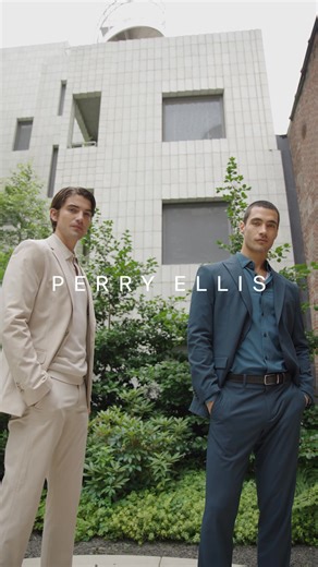 The Louis Suit: Functional formal for every occasion. Designed with four-way stretch for function, and designed with modern tailoring for ultimate versatility. | Perry Ellis