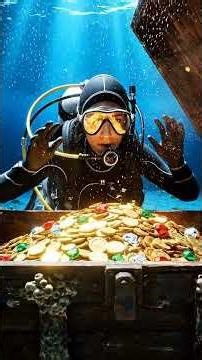 She Found Hidden Treasure Deep in the Ocean! 😱 | 3D Cartoon Story