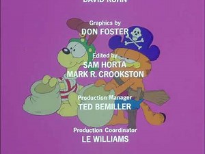 Garfield's Halloween Adventure (1985) End Credits by Desirée Goyette & Ed Bogas