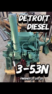 3.4K views · 32 reactions | Detroit Diesel 3-53N Fully Rebuilt for...