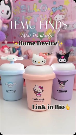 Vibe Market on Instagram: "✨ Cuteness That Heals the Air ✨💖 Say hello to cozy vibes with this Hello Kitty USB Humidifier 🐱💨 Perfect for your desk, bedroom, or vanity — it adds moisture and major kawaii energy 🌸 💗 Super cute Hello Kitty design 💨 Fine mist for comfy, fresh air 🔌 USB powered – plug & relax 🛏️ Perfect for sleep, work & self-care vibes ⚡ Viral aesthetic • Cozy must-have • Gift-worthy 🎁 👉 Link in Bio 🔗✨ #home #homedecor #accessories #device #room #bathroom #mini #humidifer
