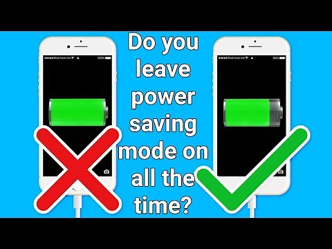 Is power saving mode harmful for mobile? Explanation