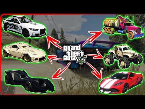 GTA 5 - All New Story Mode Rare Cars Locations 2025 (PS5, PS4, XBOX & PC)
