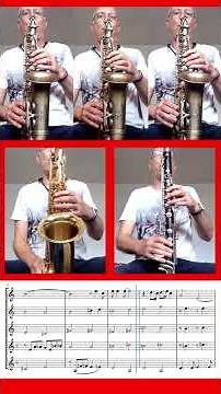 Summertime by George Gershwin - for saxophones and bass clarinet