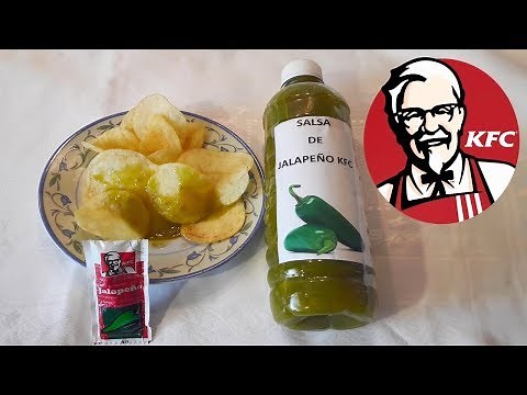 HOW TO MAKE HOMEMADE KFC JALAPEÑO SALSA