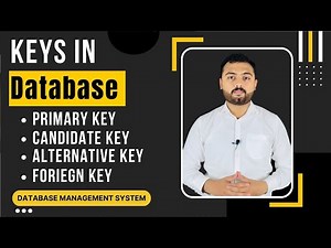 Primary, Candidate, Alternative & Foreign Key in Database Urdu/Hindi