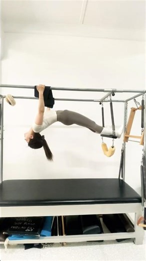 Classical Pilates: Hanging Pull-Up on the Cadillac 🔥