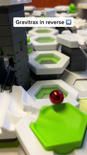 Gravitrax in reverse🔥⏪ #gravitrax #gravitrax_trails #gravitraxfans #gravitrax_fan #satisfying #reverse #⏪ @Ravensburger_nl