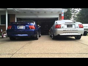 X pipe vs H pipe REVS- Mustang GT