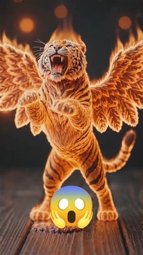 “Made a tiger using a magic tube.”