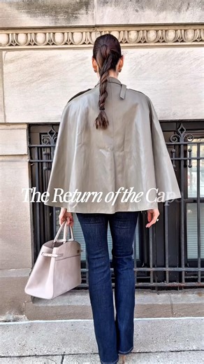 The cape coat comeback: