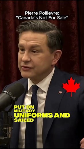 Pierre Poilievre Says Canada's Not For Sale #pierrepoilievre