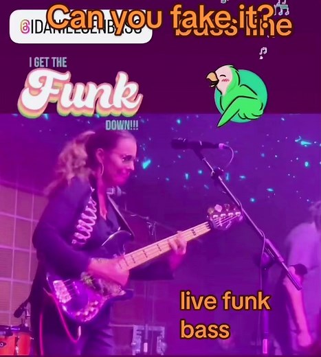 Can you fake it? Bass line from “You cant fake the funk” from last night in Dusseldorf… #idanielsen #funkbass #funkmusic #bassplayer ##bassguitar @DR Strings @SandbergGuitars @Gruv Gear
