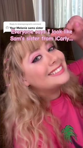 I’m Sam Puckett Twin Sister From iCarly 🎀 #shorts #icarly #sampuckett #jennettemccurdy #nickelodeon