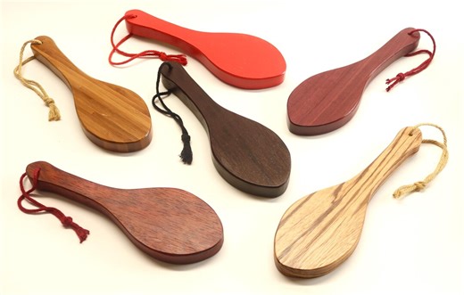 9” Hairbrush-style Wooden Spanking Paddle | 9” X 3” X 3/4” | Exotic & Hardwood Options | Collector Edition Mature - Etsy