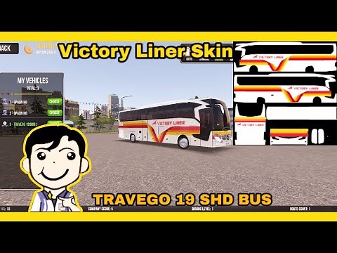 Bus Simulator Ultimate Victory Liner Skin | Pinoy Gaming Channel