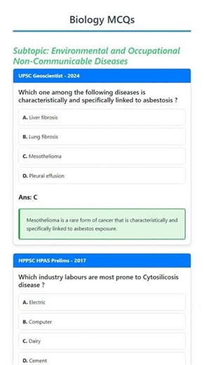 Environmental and Occupational Non-Communicable Diseases