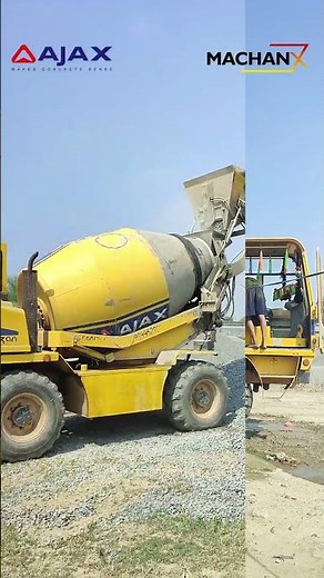 AJAX ARGO 4800 Self-Loading Concrete Mixer Review | MachanX