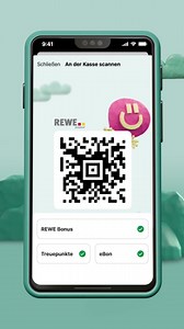 Bonus-Coupons aktivieren lohnt sich! 😍 Sammle ganz einfach Bonus-Guthaben in der REWE App! #REWE | REWE