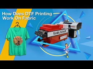 How does DTF printing work on fabric - Step-by-step Tutorial 2021