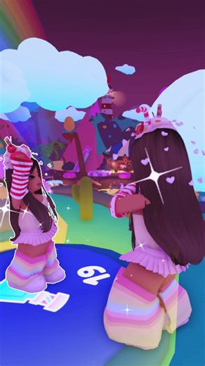 Game of sweets twins 👯‍♀️💕🍬 #fyp #adoptme #twins #viral #candy | Twins