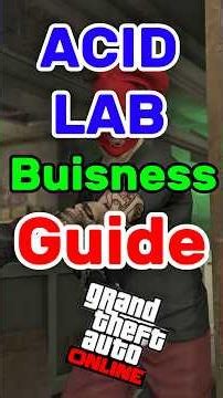 The ultimate Acid Lab guide to make millions in GTA Online! #GTAOnline