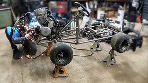 This week Sam built an exhaust mount and body mounts for the DIY Go Kart Series. He also added a push to start button and chain guard. Sam is doing the how to build a go kart right! This go kart has a CRF 230 dirt bike engine mounted in the front it is going to be a blast to drive! Fan contact info PO Box 2370 Sandpoint, ID 83864 USA grindhardyewww[AT]gmail.com Merch inquiries grindhardmerch[AT]gmail.com For business inquiries please contact Colin GHPC@solaromgmt.com Other inquiries grindhardplu