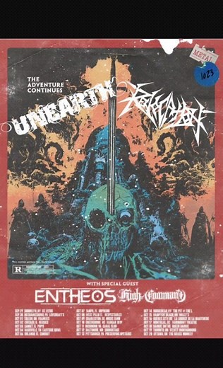 We are covering two big tours to kick off the weekend! @unearthofficial - @revocation - @entheosofficial and @highcommandthrash in Brooklyn to 禮 off the tour! And @askingalexandria - @thehuofficial and @zero in Milwaukee! Wooo! 﫠 | Ghost Cult Magazine | Facebook