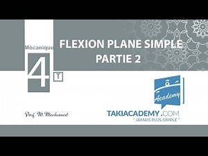 Mécanique_flexion plane simple partie 2