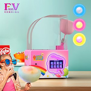 [Hot Item] 2025 Latest Models Commercial Semi Automatic Mini Cotton Candy Machine