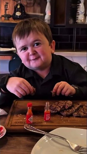 Hasbulla can’t stop eating