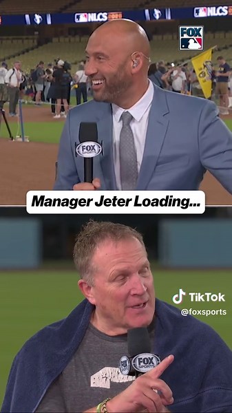 Derek Jeter and Pat Murphy talked about David Hamilton’s performance in Games 2 and 4 of the NLCS #Milwaukee #Brewers #mlb #baseball #playoffs