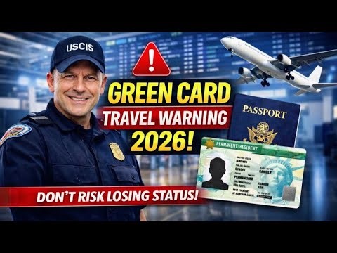 USCIS Issues New Travel Warning for Green Card Holders Leaving the U.S.