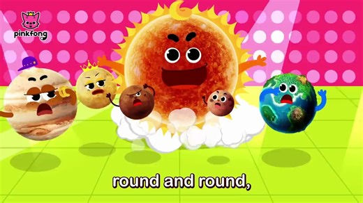 pinkfong ! round and round | 英语儿歌 | 幼儿英语启蒙 | kids songs |