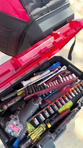 Mobile Mechanic Setup On The Go 🔧Hyper Tough Hyper Stack Modular Toolbox with Tool Backpack
