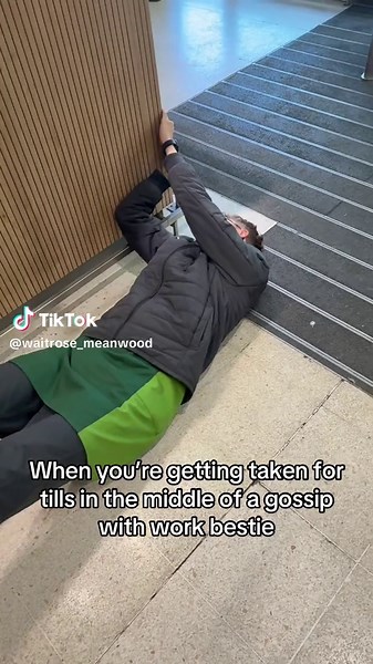 Funny Work Bestie Gossip Moments in Waitrose