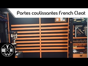Fabriquer des portes coulissantes French Cleat