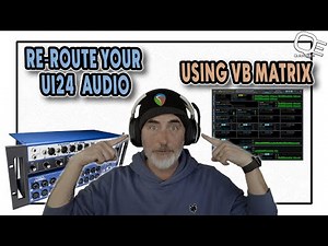 RE- ROUTE YOUR UI24 AUDIO WITH VB MATRIX - PC