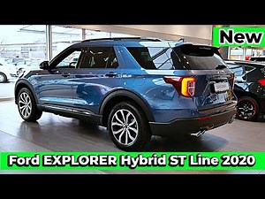 New Ford EXPLORER Hybrid ST Line 2020 Review Interior Exterior