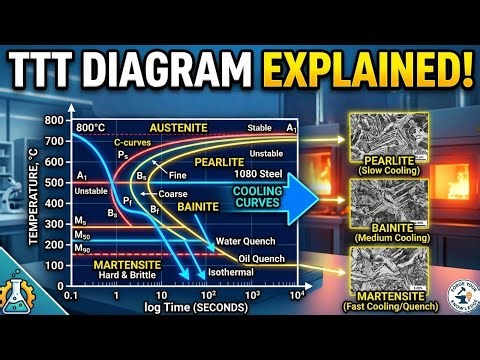 Time Temperature Transformation (TTT) Diagram | Full Concept Explained in हिंदी 