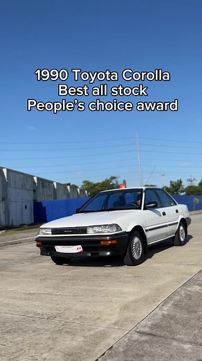 Classic 1990 Toyota Corolla Stock Restoration