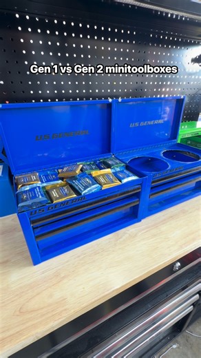 So in this video, we’re gonna go over the differences between the exact same looking US general toolbox but one is a generation one and one is a generation two version toolbox. There are differences in this does matter if you’re trying to build a mini speaker box. #USGeneral #USGeneralToolbox #MiniToolbox #MiniToolboxBuild #MiniToolboxSpeaker #ToolboxSpeaker #ToolboxBoombox #MiniBoombox #DIYAudio #DIYSpeakers #SpeakerBuild #CustomAudio #PortableAudio #BluetoothSpeaker #Gen1VsGen2 #GenerationOne 