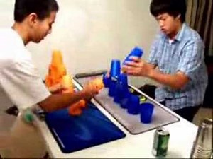 Speed Stack cup stacking