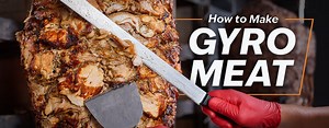 How to Make Gyro Meat Using a Vertical Broiler